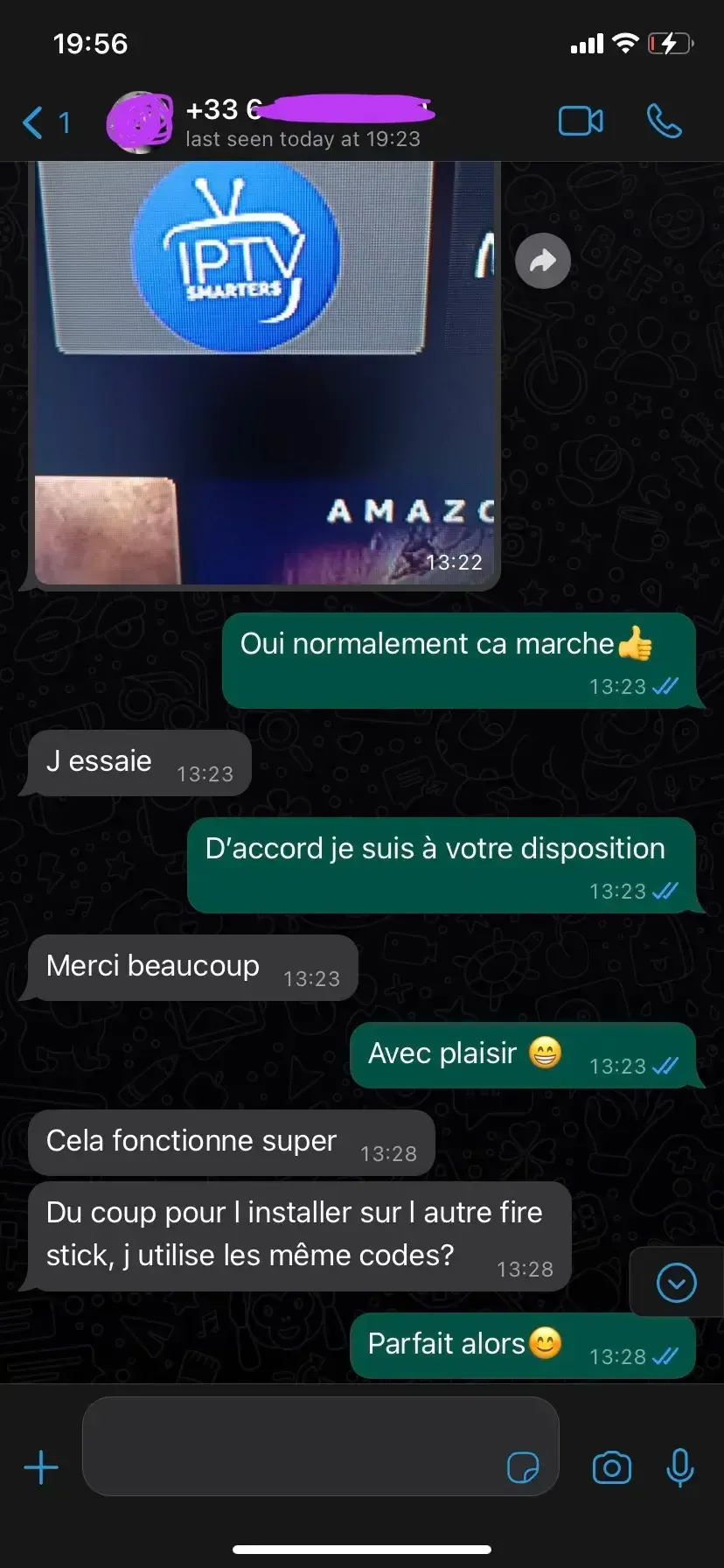 Équipe Premier IPTV assistance France